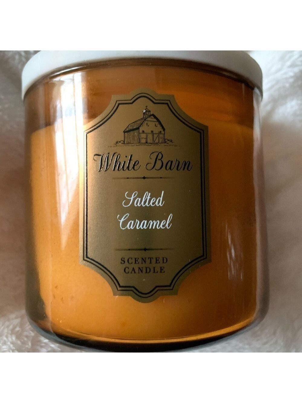 White Barn Salted Caramel Candle